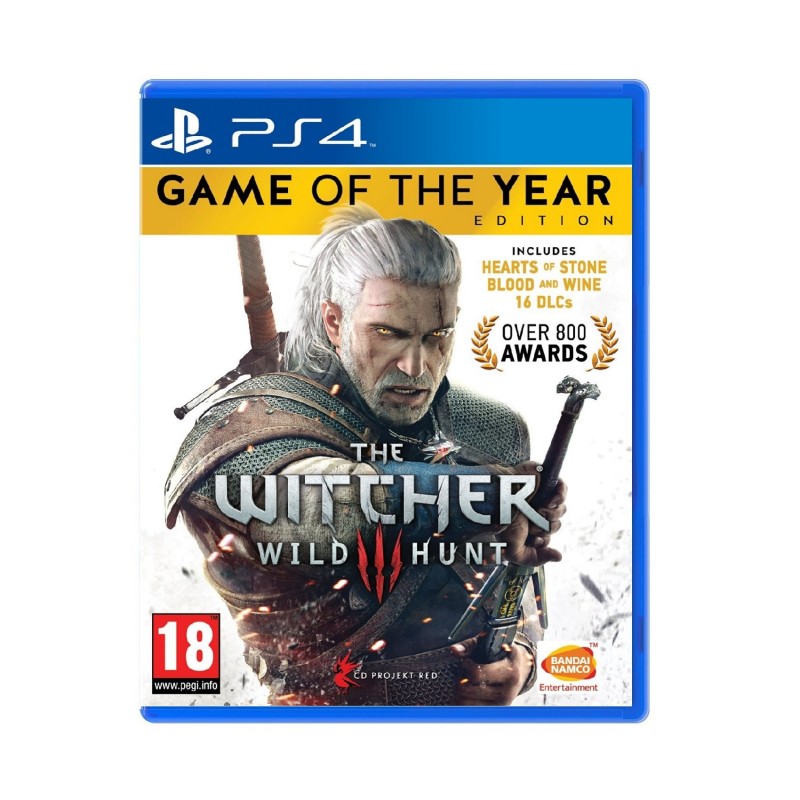 (PS4) The Witcher 3: Wild Hunt - Game of the Year Edition (R3/ENG/CHN)