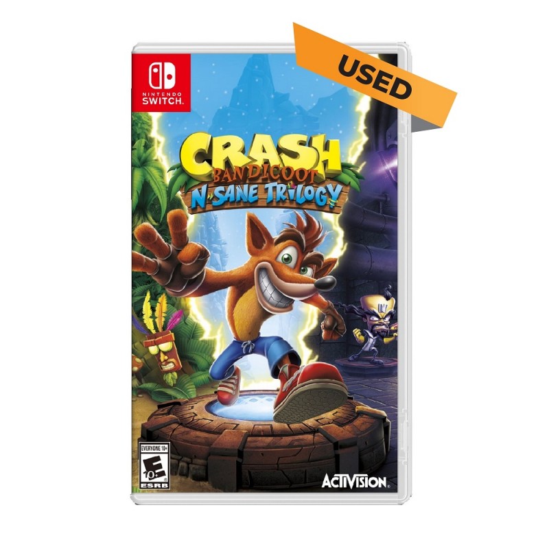 (Switch) Crash Bandicoot N-Sane Trilogy (ENG) - Used (Switch) Crash Bandicoot N-Sane Trilogy (ENG) - Used