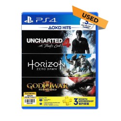 (PS4) Horizon Zero Dawn + Uncharted 4 (ENG) - Used