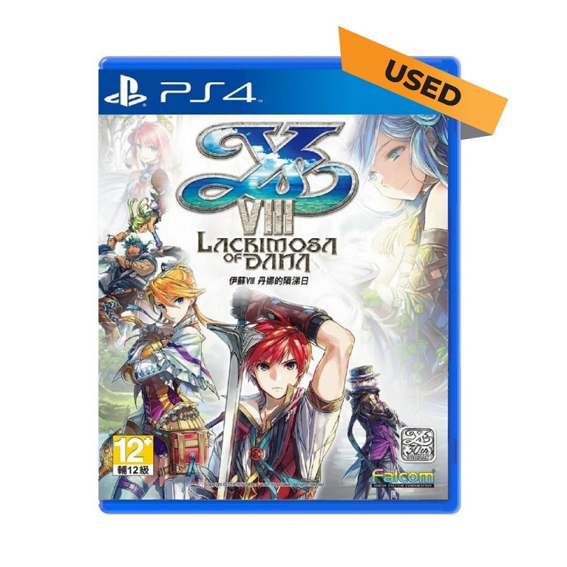 (PS4) YS VIII Lacrimosa of Dana Chinese Version (CHN) - Used