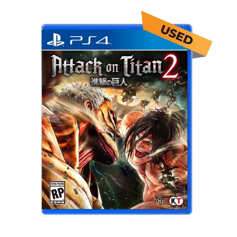 (PS4) Attack on Titan 2 Chinese Version (CHN) - Used, 进击的巨人 2