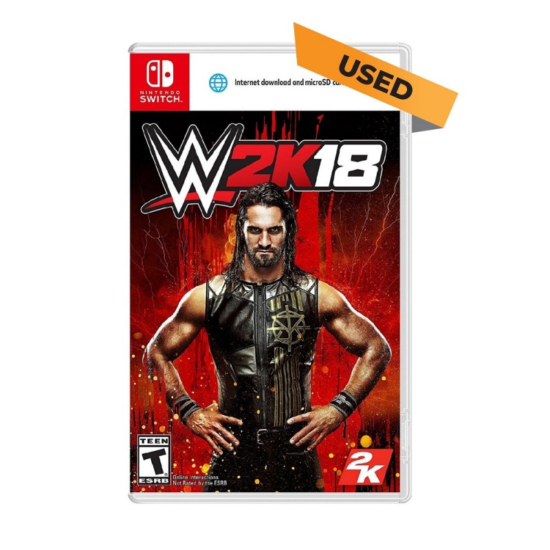 (Switch) WWE 2K18 (US/ENG) - Used
