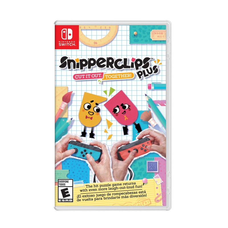 (Switch) Snipperclips Plus - Cut it out, together! (US/ENG) (Switch) Snipperclips Plus - Cut it out, together! (US/ENG)