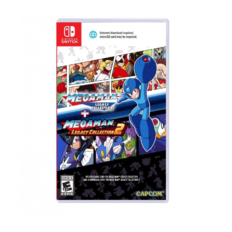 (Switch) Mega Man Legacy Collection 1+2 (US/ENG)