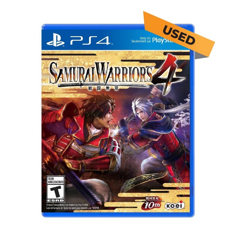 (PS4) Samurai Warriors 4 (ENG) - Used (PS4) Samurai Warriors 4 (ENG) - Used