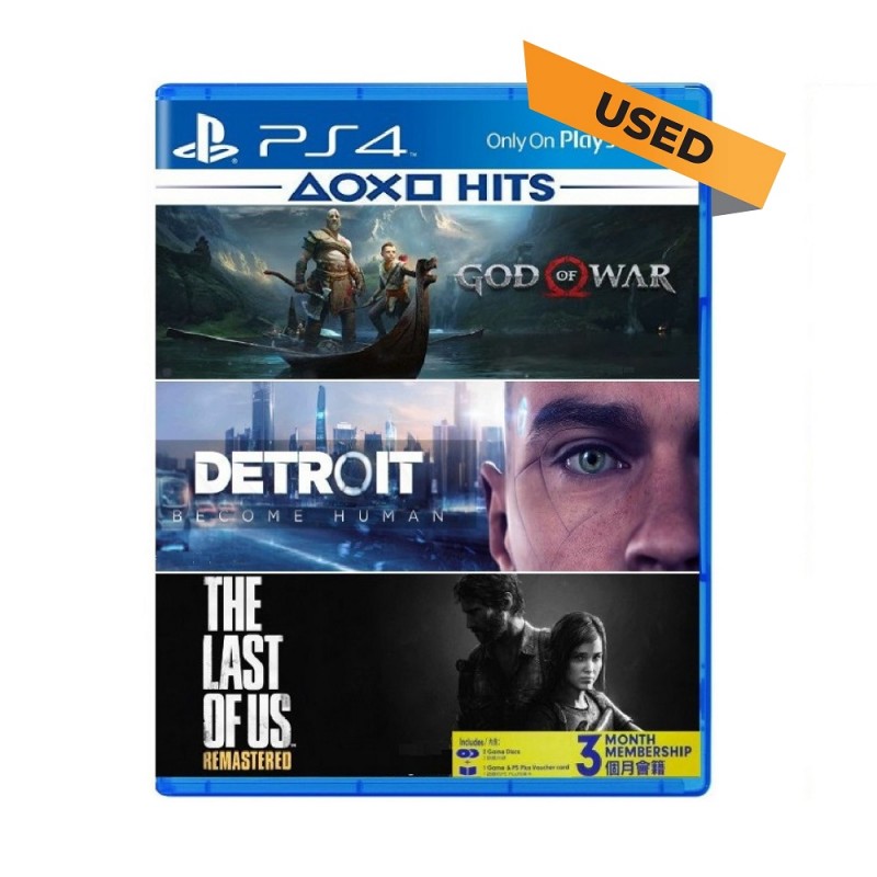 (PS4) God of War + Detroit Become Human Bundle (ENG) - Used