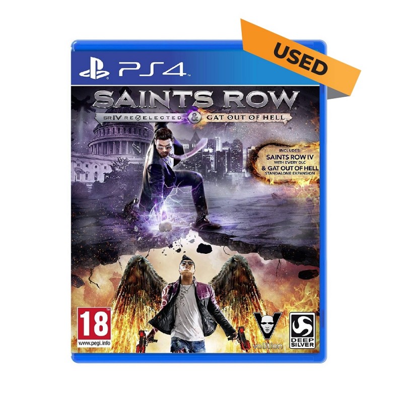 (PS4) Saints Row IV: Re-Elected & Gat out of Hell (ENG) - Used