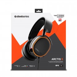 SteelSeries Arctis 5 Wired Gaming Headset (2019 Edition) - Black