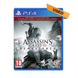 (PS4) Assassin's Creed III: Remastered (ENG) - Used