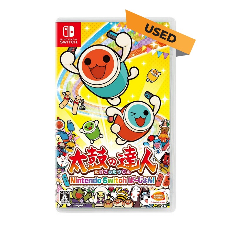 (Switch) Taiko no Tatsujin: Drum 'n' Fun! (ENG) - Used (Switch) Taiko no Tatsujin: Drum 'n' Fun! (ENG) - Used