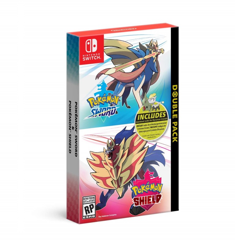 (Switch) Pokemon Sword and Shield Double Pack (US/ENG/CHN) (Switch) Pokemon Sword and Shield Double Pack (US/ENG/CHN)