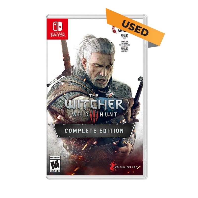 (Switch) The Witcher 3: Wild Hunt - Complete Edition (ENG/CHN) - Used