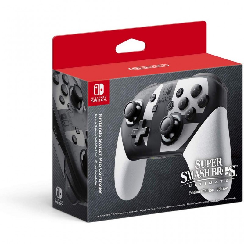 Nintendo Switch Pro Controller Super Smash Bros Edition