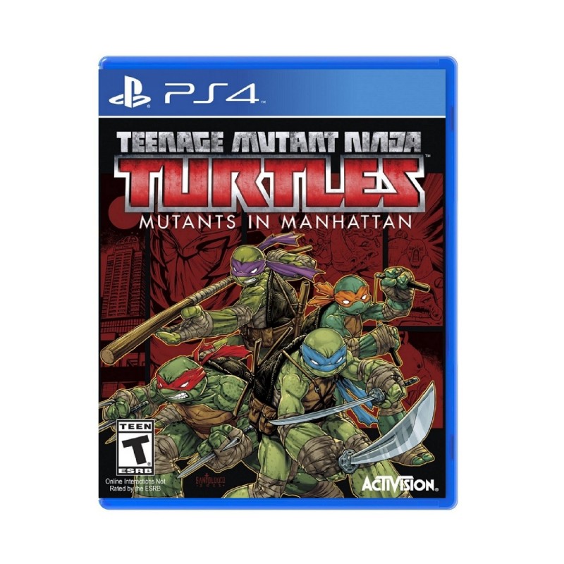 (PS4) Teenage Mutant Ninja Turtles&#x2122;: Mutants in Manhattan (R2/ENG)