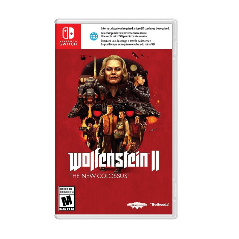 (Switch) Wolfenstein II: The New Colossus (US/ENG)