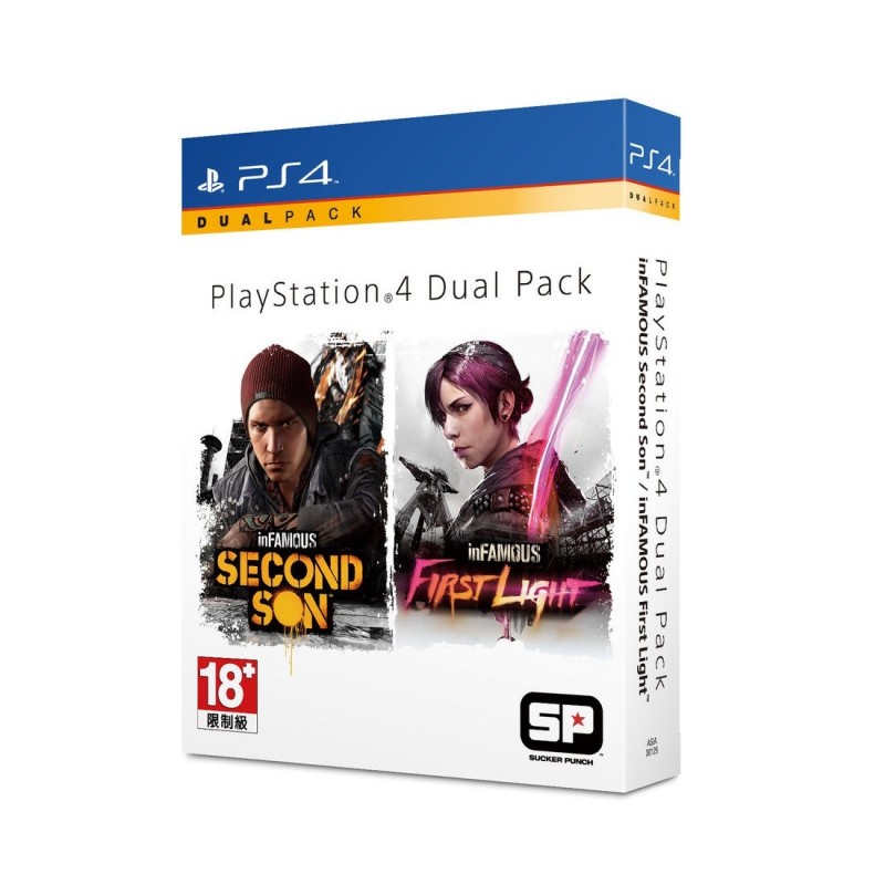 (PS4) PlayStation 4 Dual Pack : Infamous Second Son / Infamous First Light (R3/ENG/CHN)