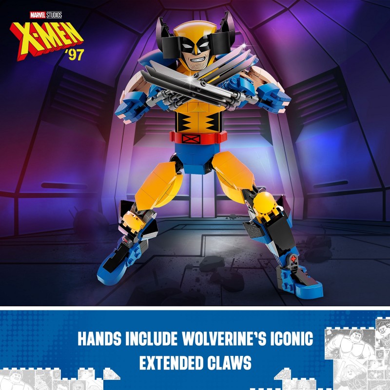LEGO Marvel Wolverine Construction Figure (76257)