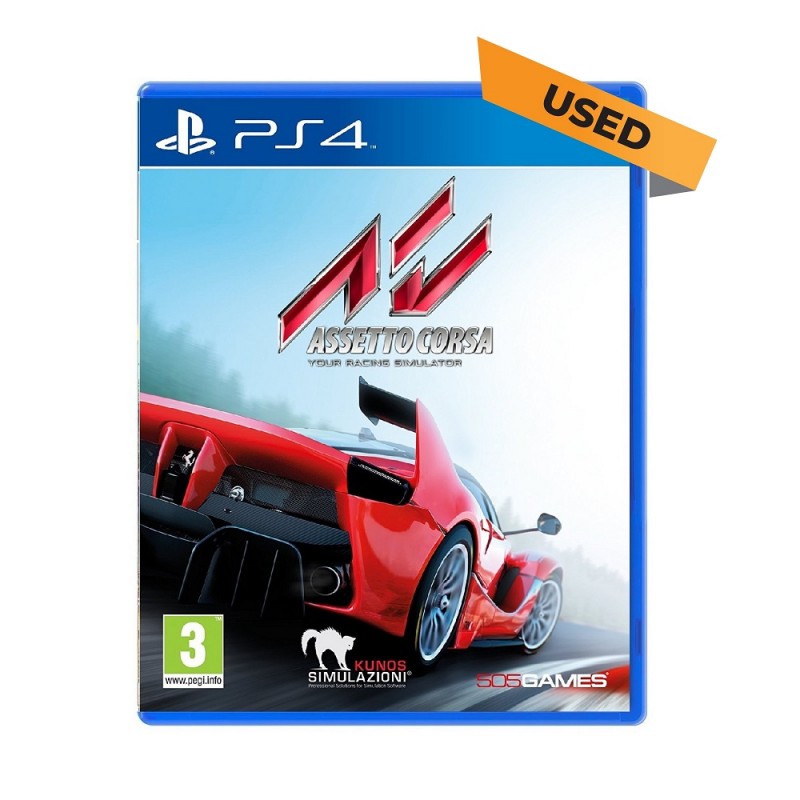 (PS4) Assetto Corsa: Your Racing Simulator (ENG) - Used (PS4) Assetto Corsa: Your Racing Simulator (ENG) - Used