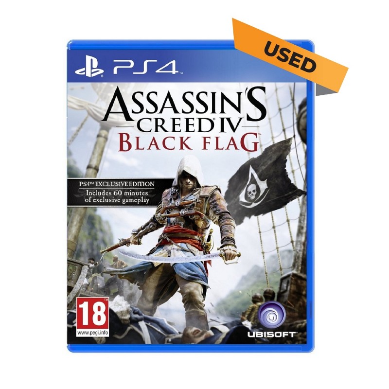 (PS4) Assassin's Creed IV: Black Flag (ENG) - Used