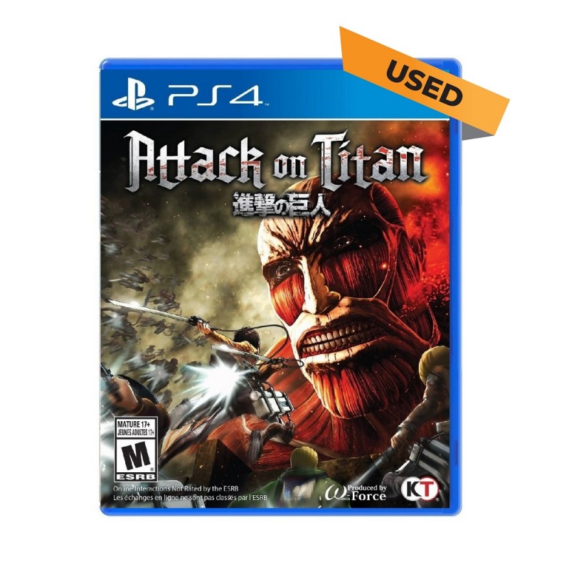 (PS4) Attack on Titan: Wings of Freedom (ENG) - Used