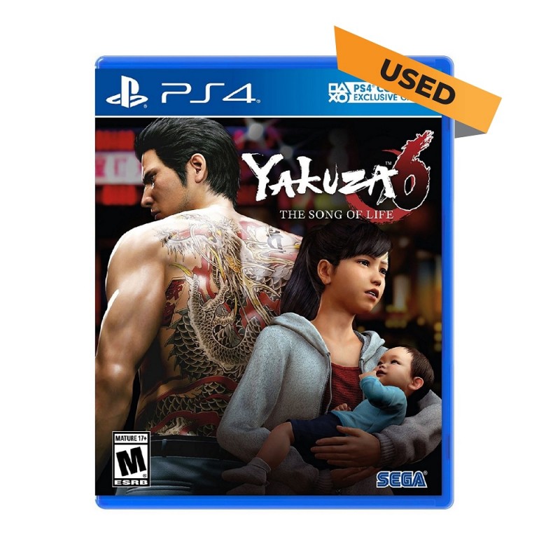 (PS4) Yakuza 6: The Song of Life (ENG) - Used