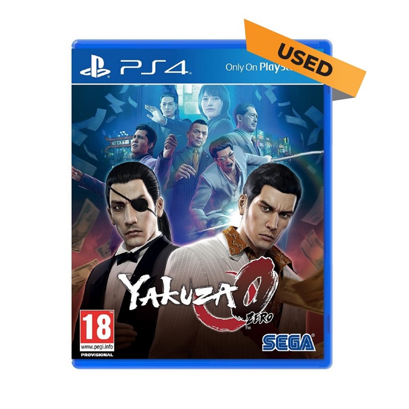 (PS4) Yakuza Zero (ENG) - Used